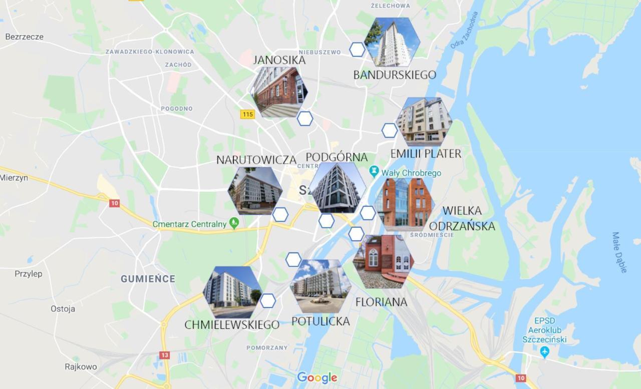 Apartments In - Sowinskiego Szczecin Eksteriør bilde